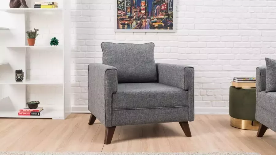 Atelier Del Sofa Fauteuil Bella Grijs SKU: 825BLC1497