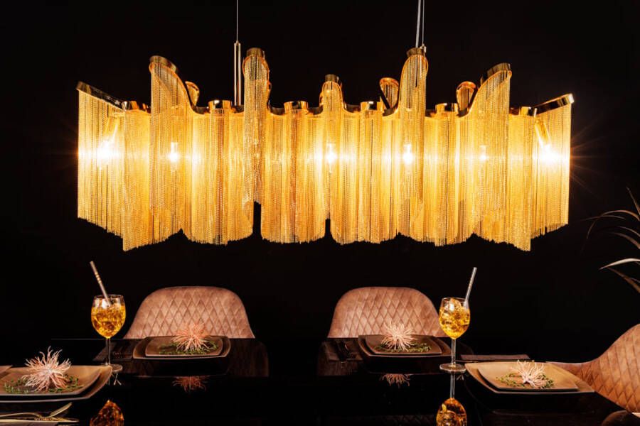 Invicta Interior Extravagante hanglamp ROYAL 120cm gouden hanglamp 42003 - Foto 1
