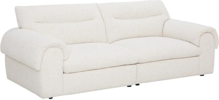 Invicta Interior Bank SIXTH SENSE 245cm 4-zits bouclé beige 48574