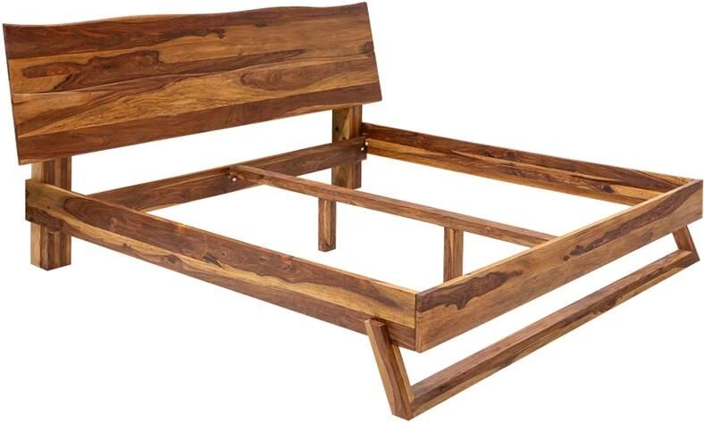 Invicta Interior Bed AMAZONAS 180x200cm boomstam sheesham hout bruin 40710
