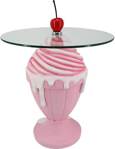 Invicta Interior Bijzettafel SWEET SOCIETY Soft Pop 65cm pastel roze 70101