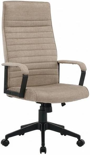 Invicta Interior Bureaustoel LAZIO 49-59cm met kantelfunction vogue velours fluweel taupe 48701