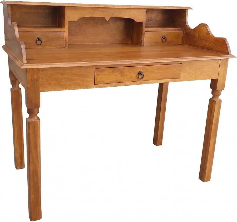 Invicta Interior Davenport bureau HEMINGWAY 115cm mangohout honingkleur 49380