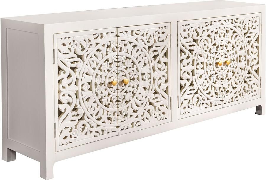 Invicta Interior Dessoir MARRAKECH 170cm wit mango hout 43852