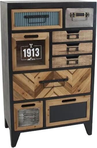 Invicta Interior Dressoir SECRETS 95cm grenen hout vintage bruin 48165