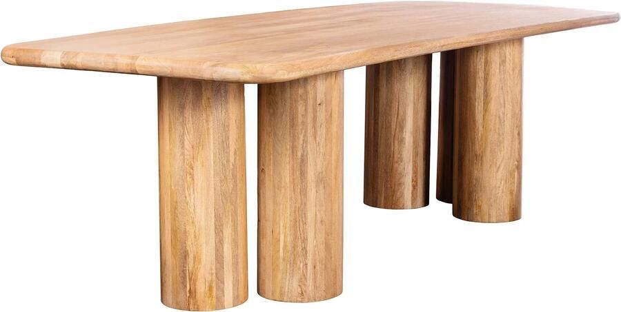 Invicta Interior Eettafel ART DECO 240 cm mangohout naturel 47604