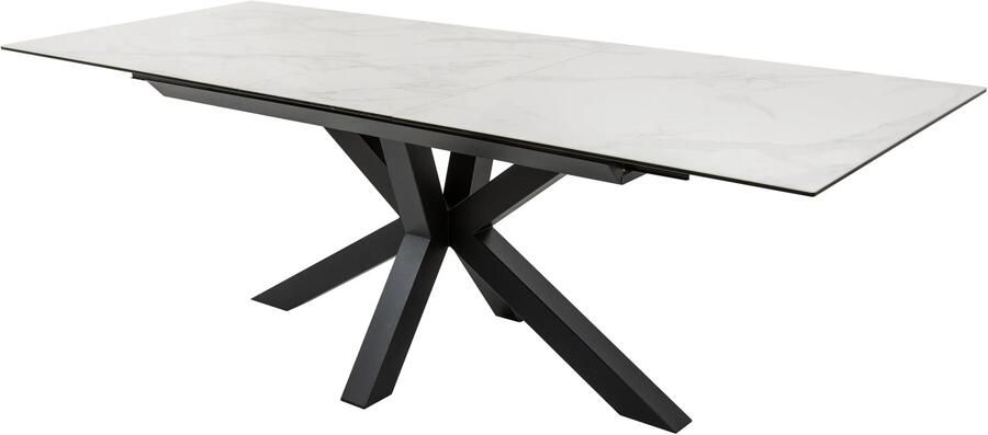 Invicta Interior Uitschuifbare eettafel ETERNITY 180-25cm marmer wit keramiek gemaakt in Italie 6541218 - Foto 2