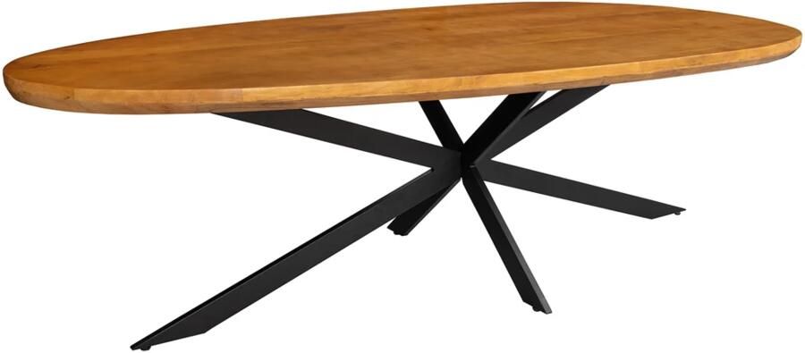 Invicta Interior Eettafel ORGANIC ARTWORK 240cm acacia hout bruin 47566