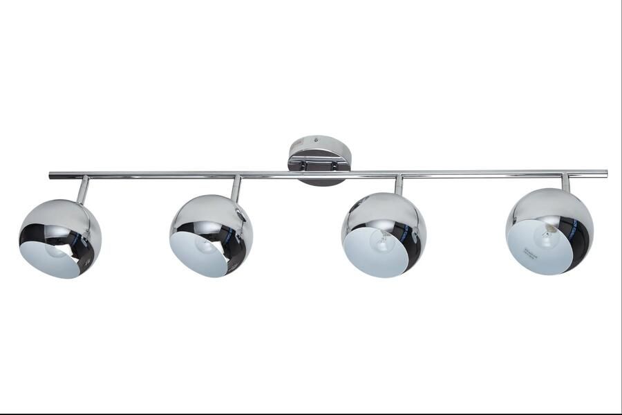 Invicta Interior Moderne plafondlamp BUBBLE 105cm zilverchroom hanglamp 11168 - Foto 2