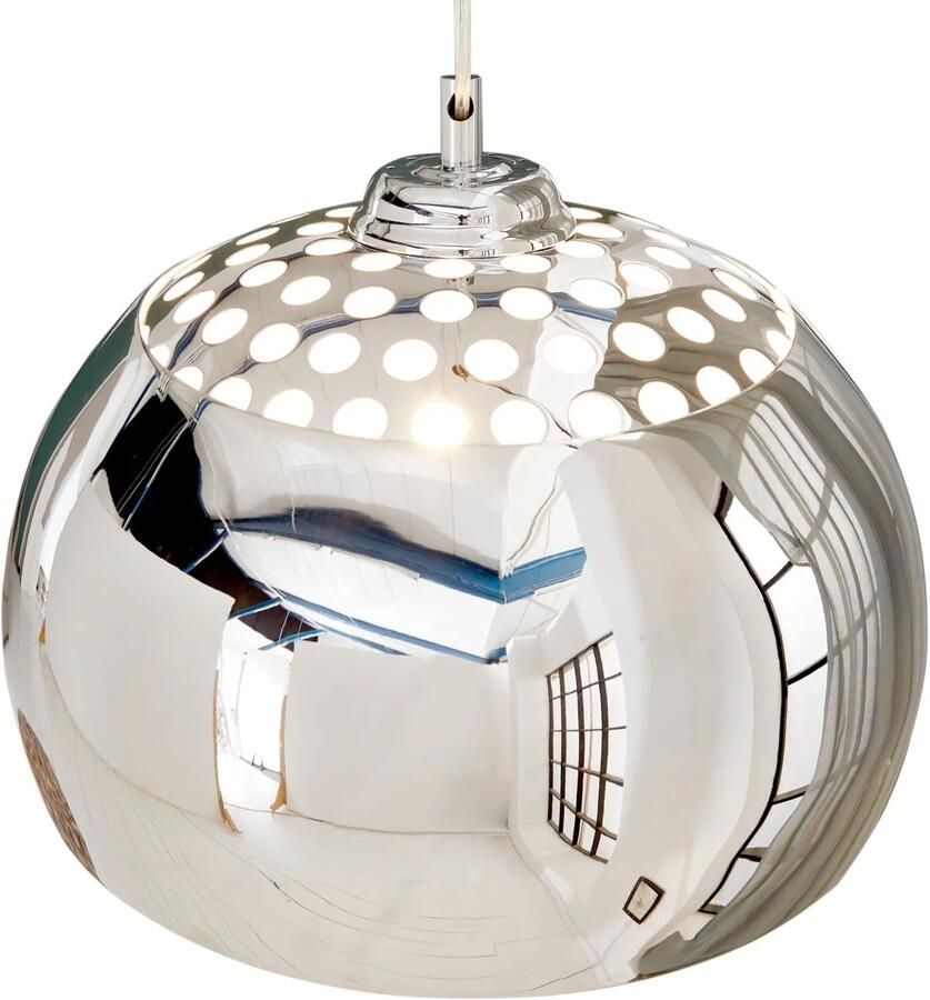 Invicta Interior Design Hanglamp CHROME BALL 32cm chroom Hanglamp Modern Design 5862 - Foto 2