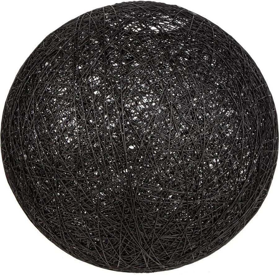 Invicta Interior Filigraan hanglamp COCOONING XL 60cm zwart bollicht 11015 - Foto 2