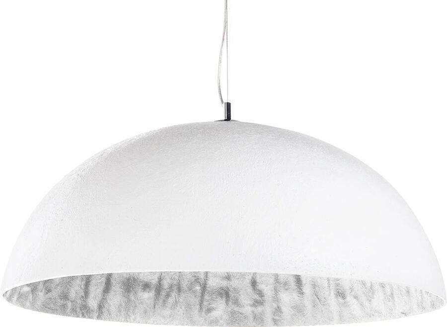 Invicta Interior Elegante design hanglamp GLOW 70cm wit zilveren hanglamp 10723 - Foto 2