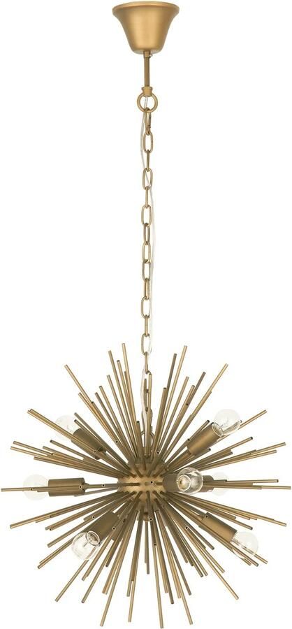 Invicta Interior Elegante hanglamp SUNLIGHT 50cm mat gouden hanglamp 39106 - Foto 2