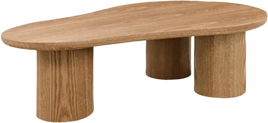 Invicta Interior Koffietafel ORGANIKO 130cm eikenhout look natuurlijk 48554