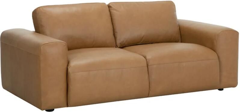 Invicta Interior Leren Sofa BIG GEORGE 205cm 2-zits cognac 48580