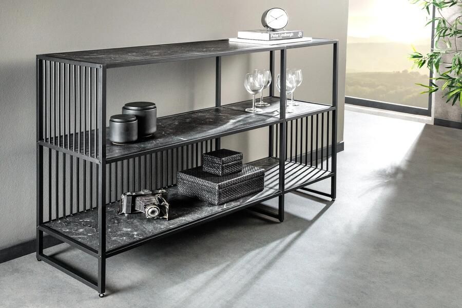 Invicta Interior Moderne boekenkast ARCHITECTURE 120cm grafiet 44764