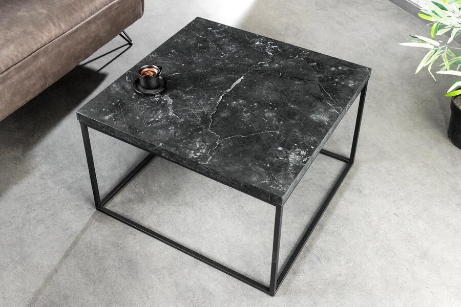 Invicta Interior Moderne salontafel ARCHITECTURE 60cm grafiet metalen frame 44759 - Foto 2