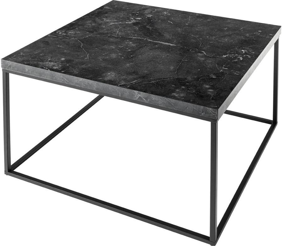 Invicta Interior Moderne salontafel ARCHITECTURE 60cm grafiet metalen frame 44759