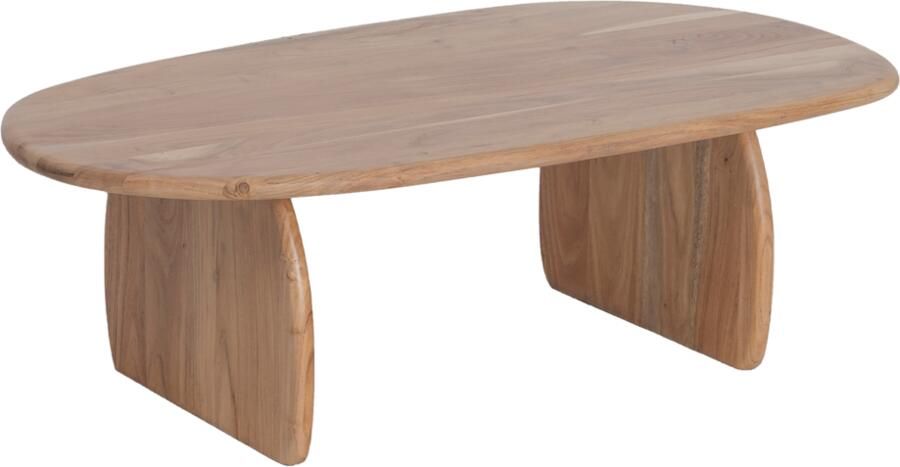 Invicta Interior Salontafel SCULPTURA 110cm sculptuurvorm acacia hout naturel 49266