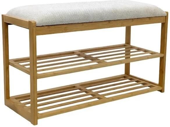 Invicta Interior Schoenenrek ZEN-BO 80cm bamboe naturel beige 48178