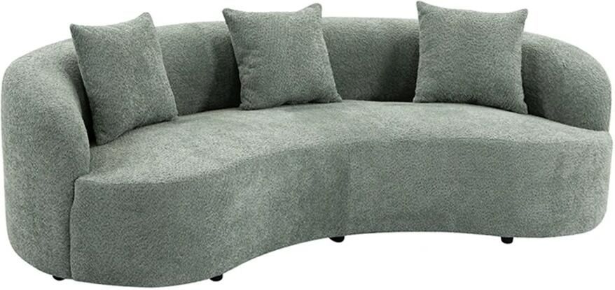 Invicta Interior Sofa ATELIER 230cm 3-zits bouclé salie 49130