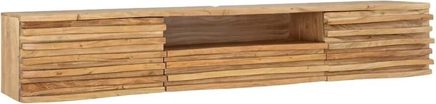 Invicta Interior TV-lowboard RELIEF 200cm hangend acaciahout naturel 45795