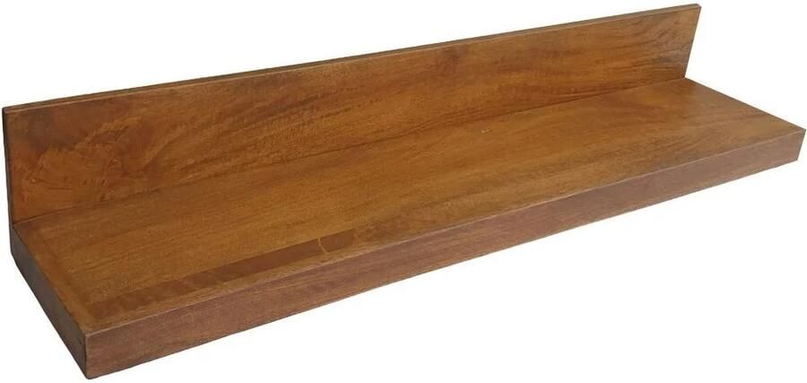 Invicta Interior Wandplank MAKASSAR 110cm mangohout bruin honing afwerking 49350