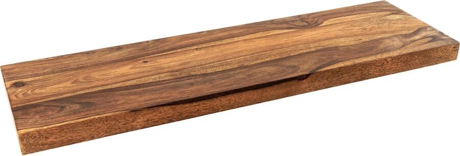 Invicta Interior Wandplank PURE 80cm sheesham hout bruin stone finish 47776