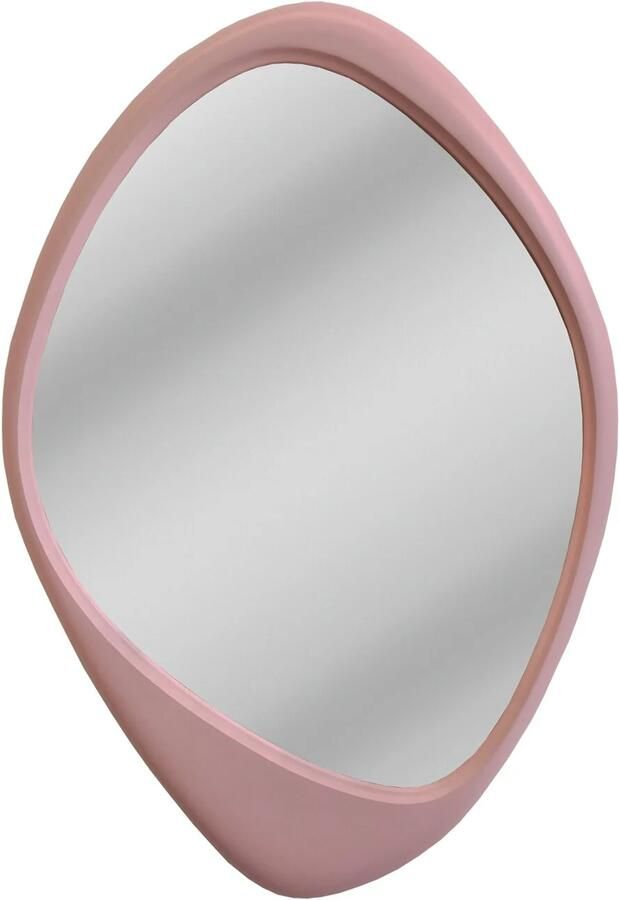 Invicta Interior Wandspiegel ORGANIC 90cm roze 48128
