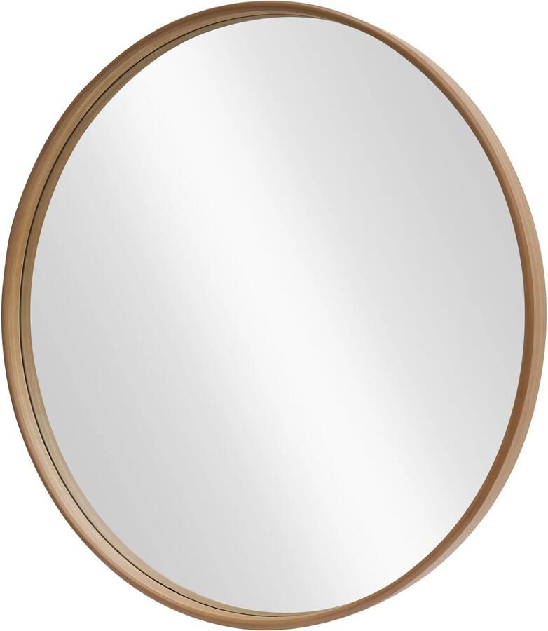 Invicta Interior Wandspiegel PORTRET 70 cm rond eikenhoutfineer 48251