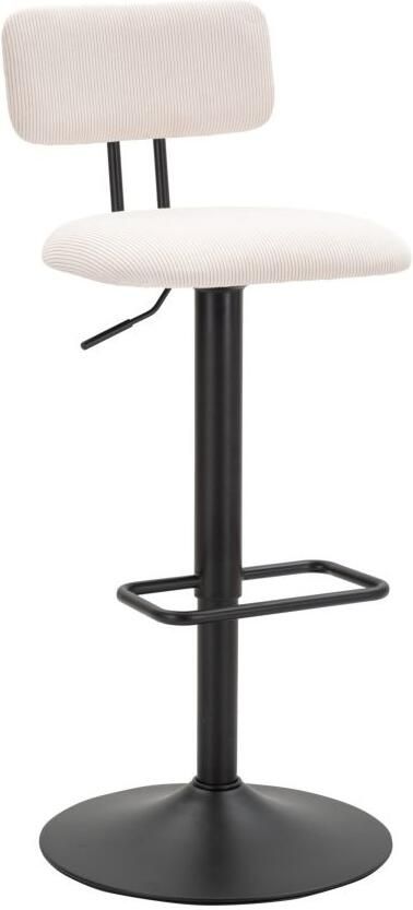 Mauro Ferretti BARKRUK MET LIFTLICHT WIT CM 41X47 5X85-106 5(ZITTING CM 61-83) SET 2ST