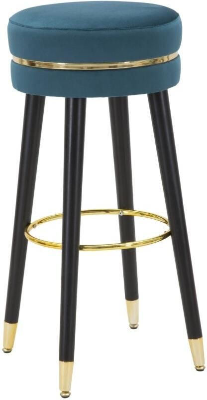 Mauro Ferretti BARKRUK PARIJS TEAL GOUD CM Ø 35X74