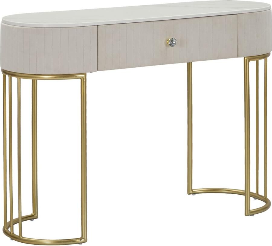 Mauro Ferretti CONSOLE MONTPELLIER CRÈME CM 100X40X75