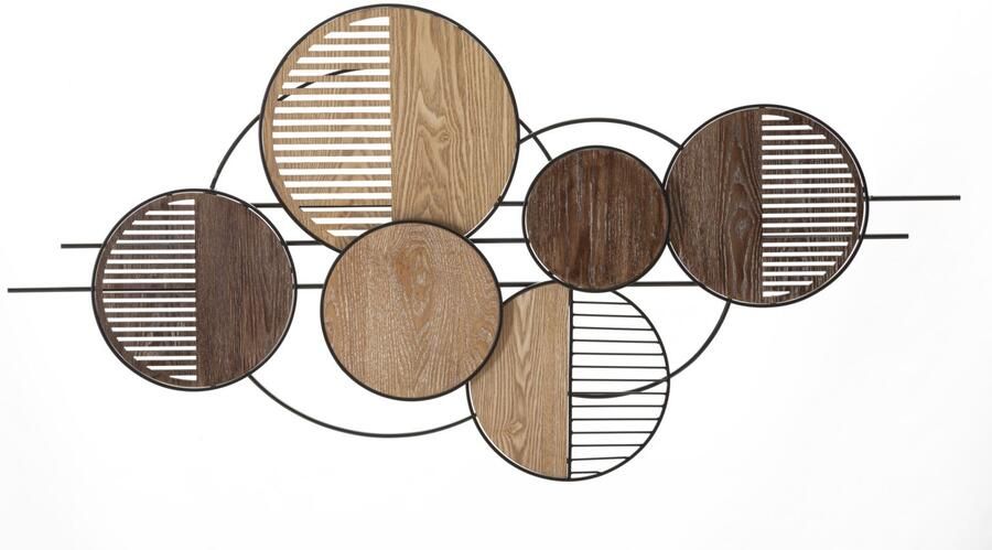 Mauro Ferretti IJZEREN WANDPANEEL WOODY CM 134X4X69 2