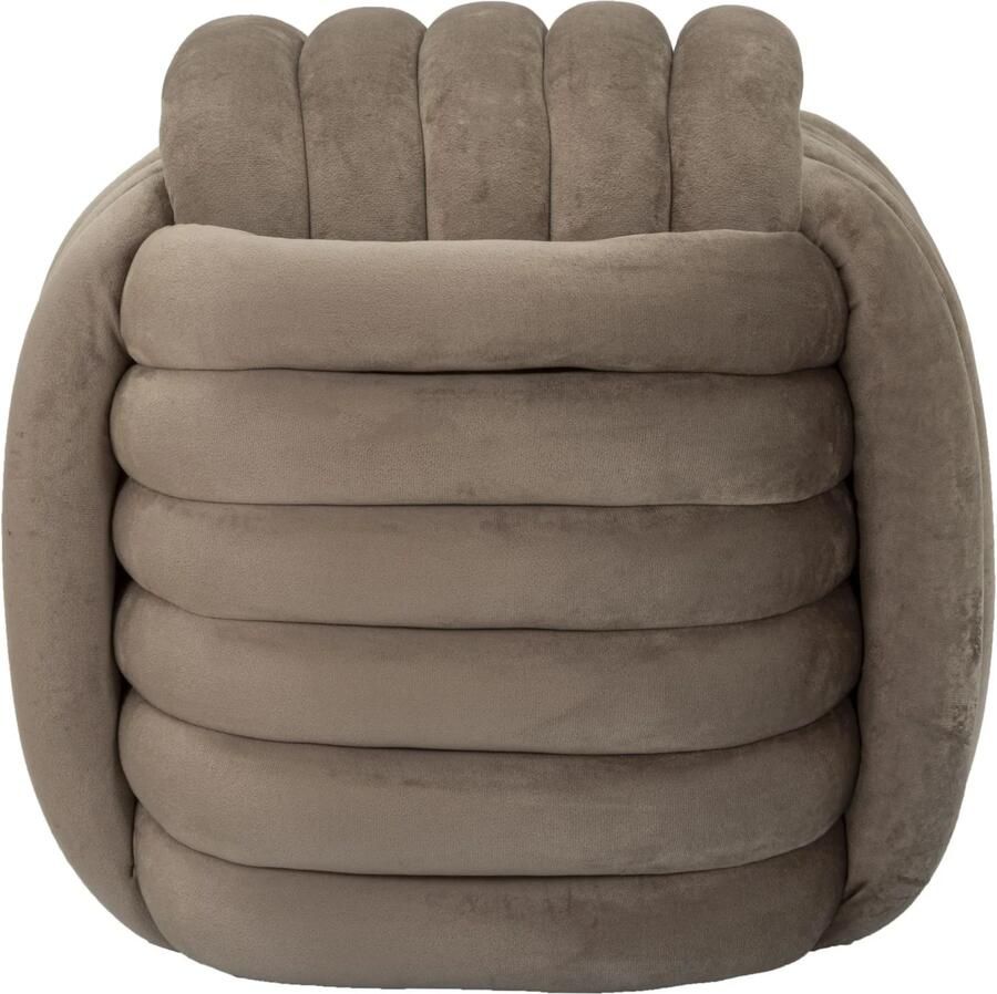 Mauro Ferretti KRUK SOFTY GRIJS CM 45X45X45