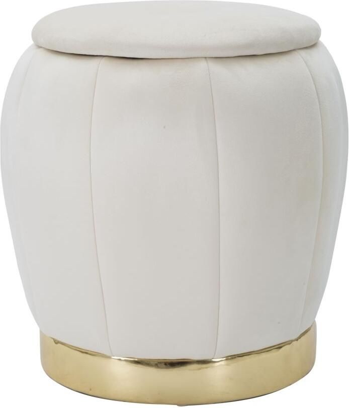 Mauro Ferretti KRUKJE OPSLAG PARIJS CREMA GOUD CM Ø 43X43