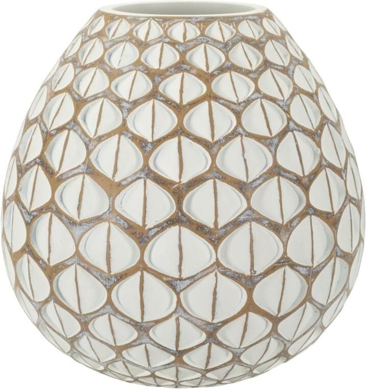 Mauro Ferretti RESIN VAAS TIBET CM Ø27X27