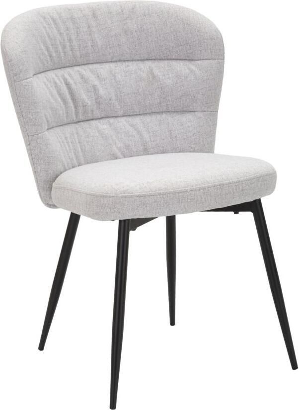 Mauro Ferretti STOEL LOSANNA GRIJS SET 2 PZ CM 58X60 5X85