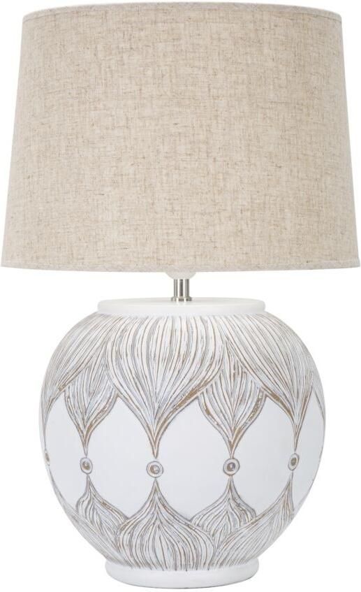 Mauro Ferretti TAFELLAMP POLYRESIN ROND ATENE CM Ø 38X59