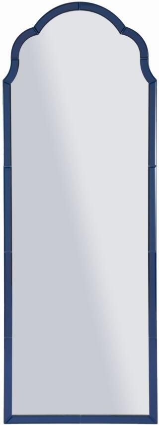 Mauro Ferretti TANGER BLAUWE WANDSPIEGEL CM 55X2X150 ( BINNENSPIEGEL AFMETING 49X144)