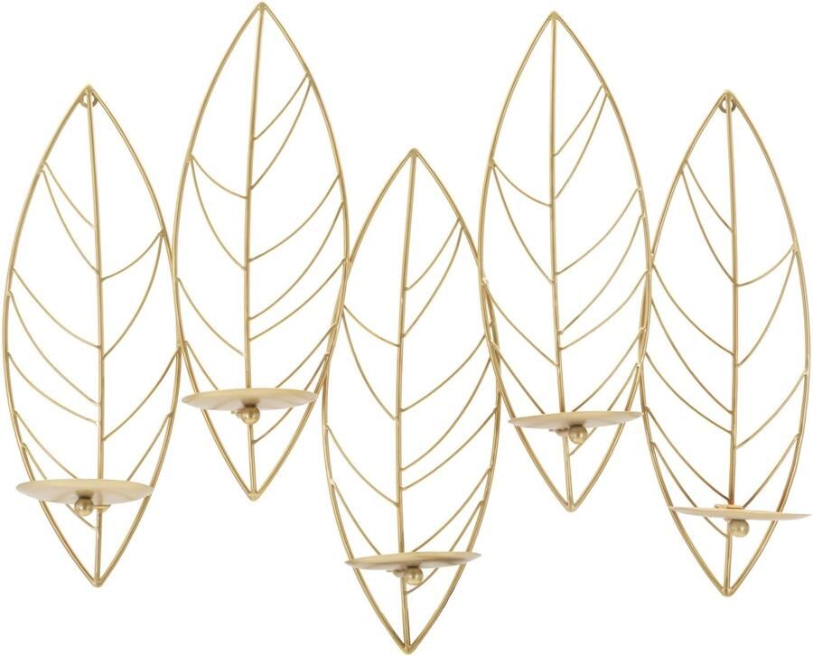 Mauro Ferretti WAND KANDELAAR BLAD CM 66X14X56