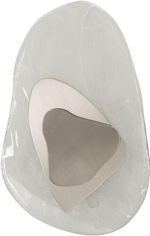 Mauro Ferretti WANDLAMP OCEAAN ZILVER CM 21X8X31