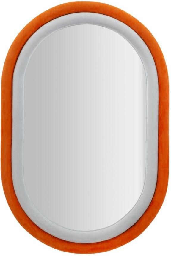 Mauro Ferretti WANDSPIEGEL ANTONY ORANJE MIX FLUWEEL CM 60X4X90