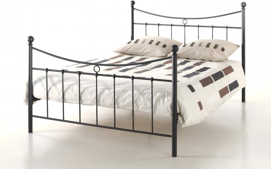 Mobistoxx Bed FERIA 140x200 cm zwart online kopen