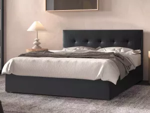 Mobistoxx Bed POTIZO 160x200 cm zwart