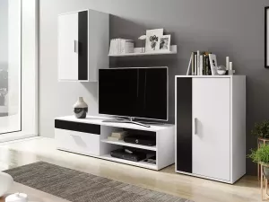 Mobistoxx Tv-meubel set BERTRI 3 deuren wit