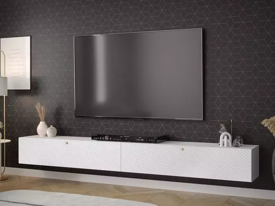 Mobistoxx Tv-meubel WALLY 2 deuren wit