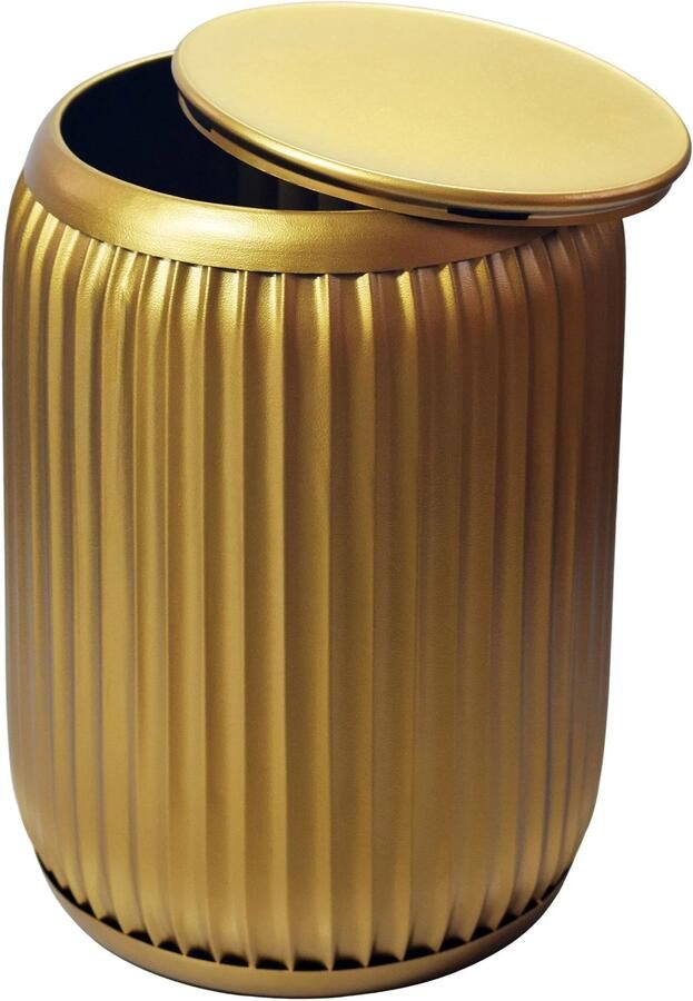 Wohnling Bijzettafel metaal goud 35 cm afneembaar