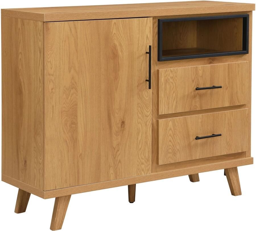 Wohnling Dressoir eiken 116 cm breed WL7.648
