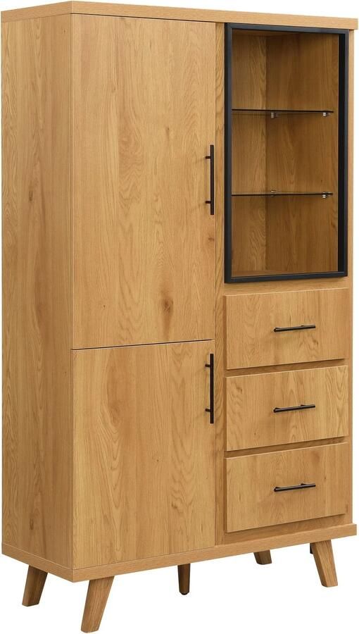 Wohnling Dressoir eiken 188 cm hoog WL7.645 - Foto 2